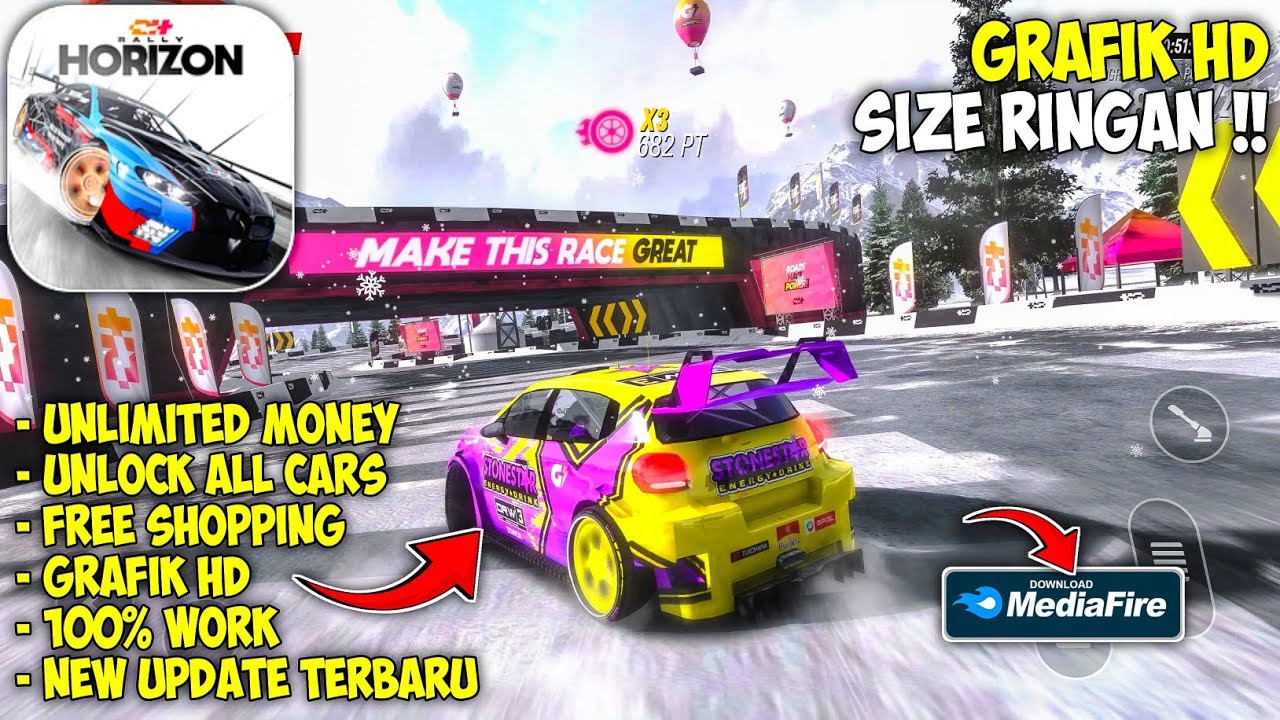 Rally Horizon Mod Apk v2.4.6 Terbaru 2024 Unlimited Money Latest