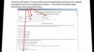 Completing IPT Forms