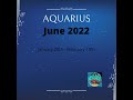♒️ Aquarius ♒️  Justice, but not as Expected. Love and General Tarot  Reading for June 2022