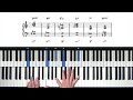 Jazz Piano Chords - The Most Beautiful Progression