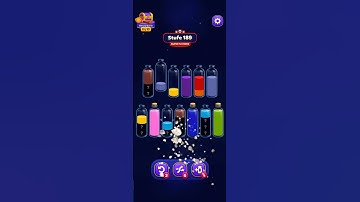 Magic Sort Level 189 🤠 + extra bottle