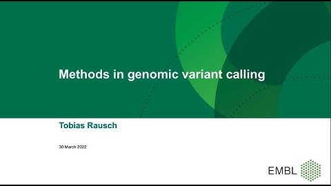 Methods in genomic variant calling
