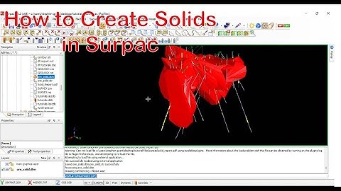 Surpac Ore Modelling (Tagalog) | Episode 4