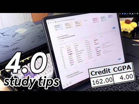 Study Tips From A 4.0 Student ?