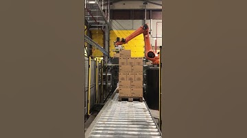 Kuka Packaging and Palletizing Robot #shorts #short