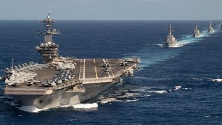 U.S Navy Theodore Roosevelt Carrier Strike Group nasa South China Sea na