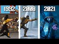 The Evolution of Scorpion's "Get Over Here" Spear! (1992-2021)