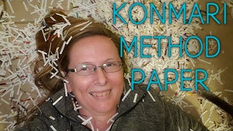 KonMari Paper Clutter Purge part 2 - Sort & Declutter with anxiety