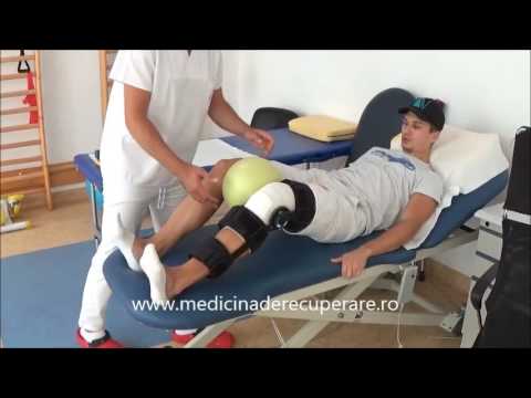 recuperare operatie ligamente genunchi)