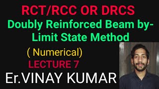 Civil Engg // RCT/RCC  OR DRCS // Numerical Based On Doubly Reinforced Beam