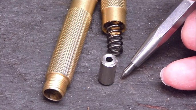 Make A Spring Tool Center Punch 