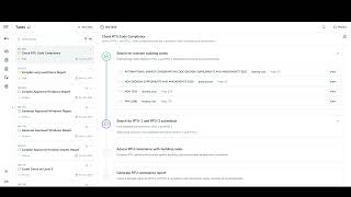 Task Example - Code compliance