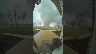 No Luna! 💔 Tornado Sweeps Cat Away as Owner Opens Door 🌪️