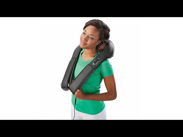 Brookstone Shiatsu Neck Back Massager with Heat 