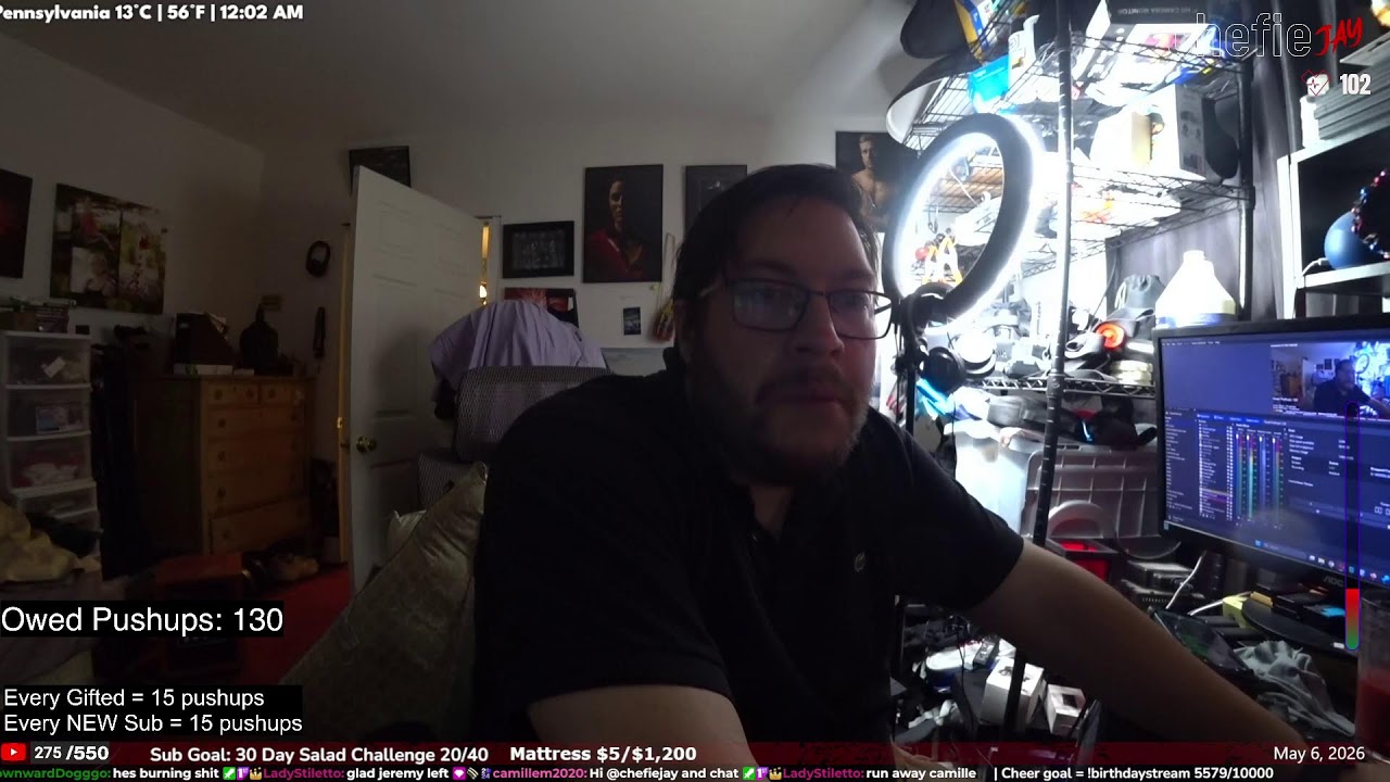 🔴LIVE NOW!🔴 CINCO DE MAYOOOO! |  LIVE CHAT ON Twitch.tv/Chefiejay