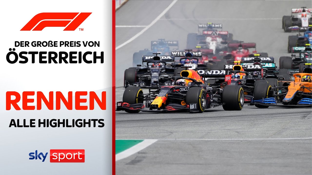 Ereignisreiche Schlussphase Rennen - Highlights Preis von Österreich Formel 1