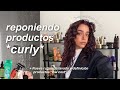 Mi nueva rutina curly  haul de productos  rutina efectiva lavado y definicin pelo ondulado