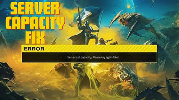 Helldivers 2: Stuck in Server Queue? Multiplayer problems? FIX "Servers at Capacity" Error (2024)