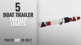 Top 10 Boat Trailer Trailer Lights [2018]: 6ft Trailer Lighting Board With 9 Metres Cable + 7 Pin