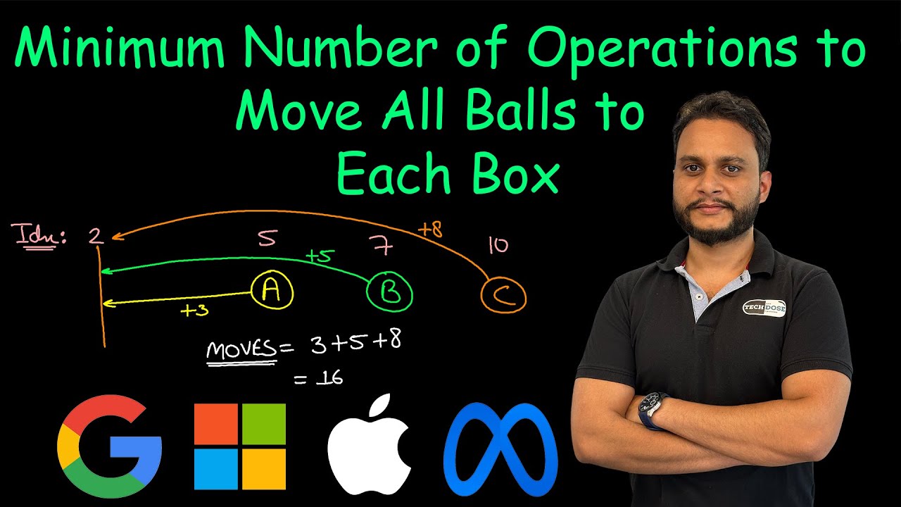 Minimum Number of Operations to Move All Balls to Each Box | Leetcode ...