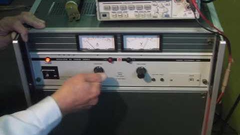 KIKUSUI PAD35-100LP Variable DC constant voltage and constant current power supply 　動作確認