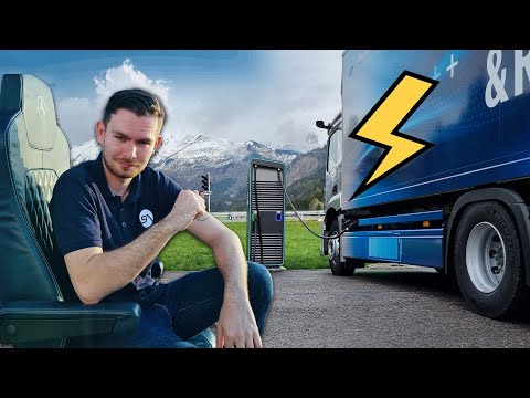 Driving Electric trucks Over the Alps
