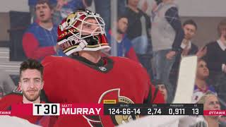 NHL 22 - Ottawa Senators @ New York Rangers