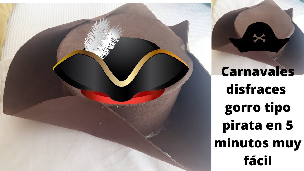 Sombreros Pirata para Imprimir Gratis.