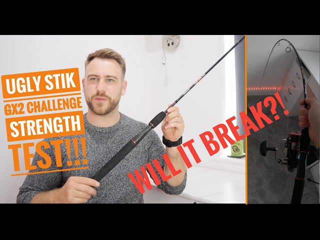 UGLY STIK CHALLENGE !! WILL MY ROD BREAK?! Strength testing the