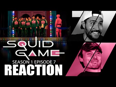 Squid Game 1x7 REACTION! "VIPS"
