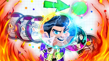 Agar.io // BEST MOMENT POPSPLIT AND DOUBLESPLIT & LINESPLIT