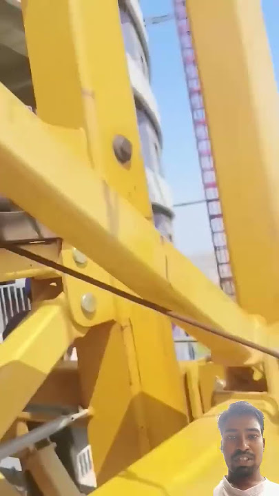 The process of fixing the tower crane pin- Good tools and machinery make work easy #cutopening