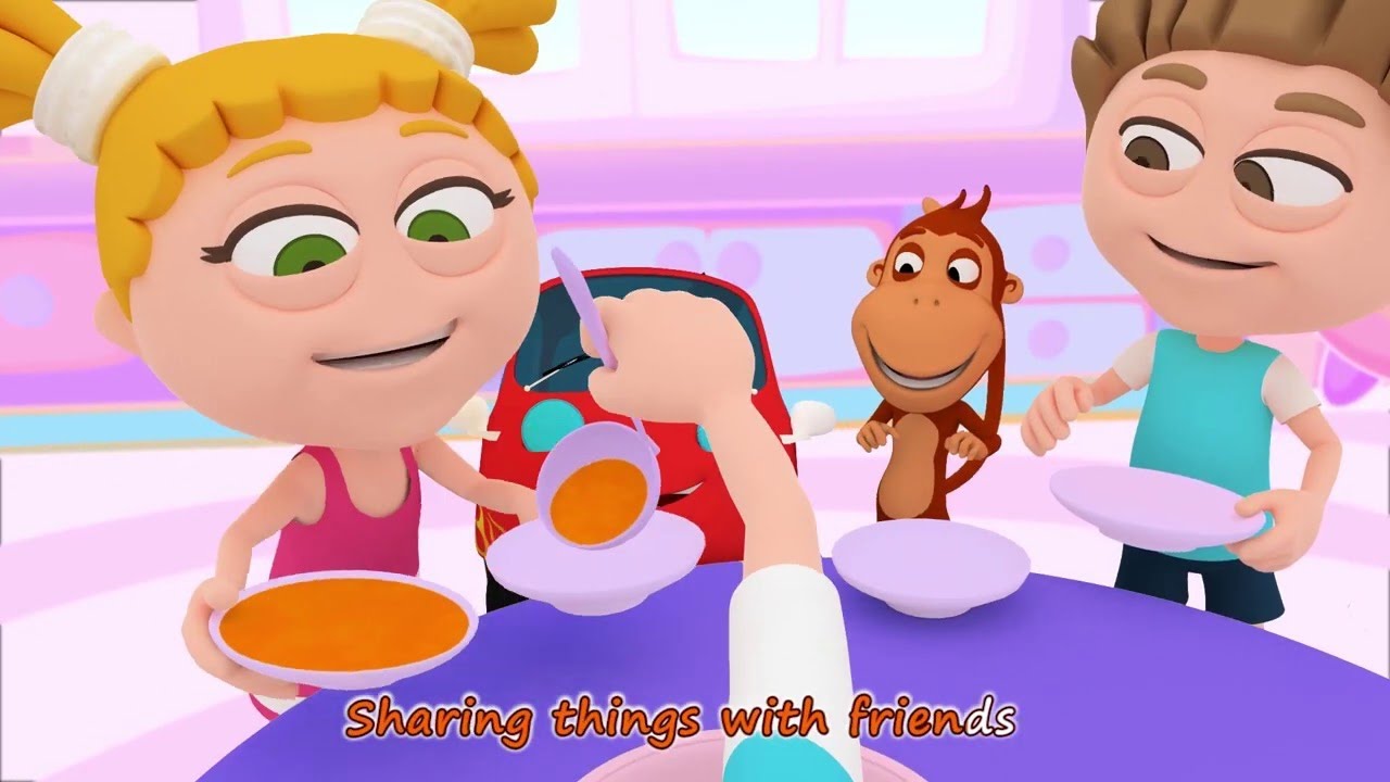 Sharing is Caring Kukuli Instrumental Songs NEW SONG Kid Songs