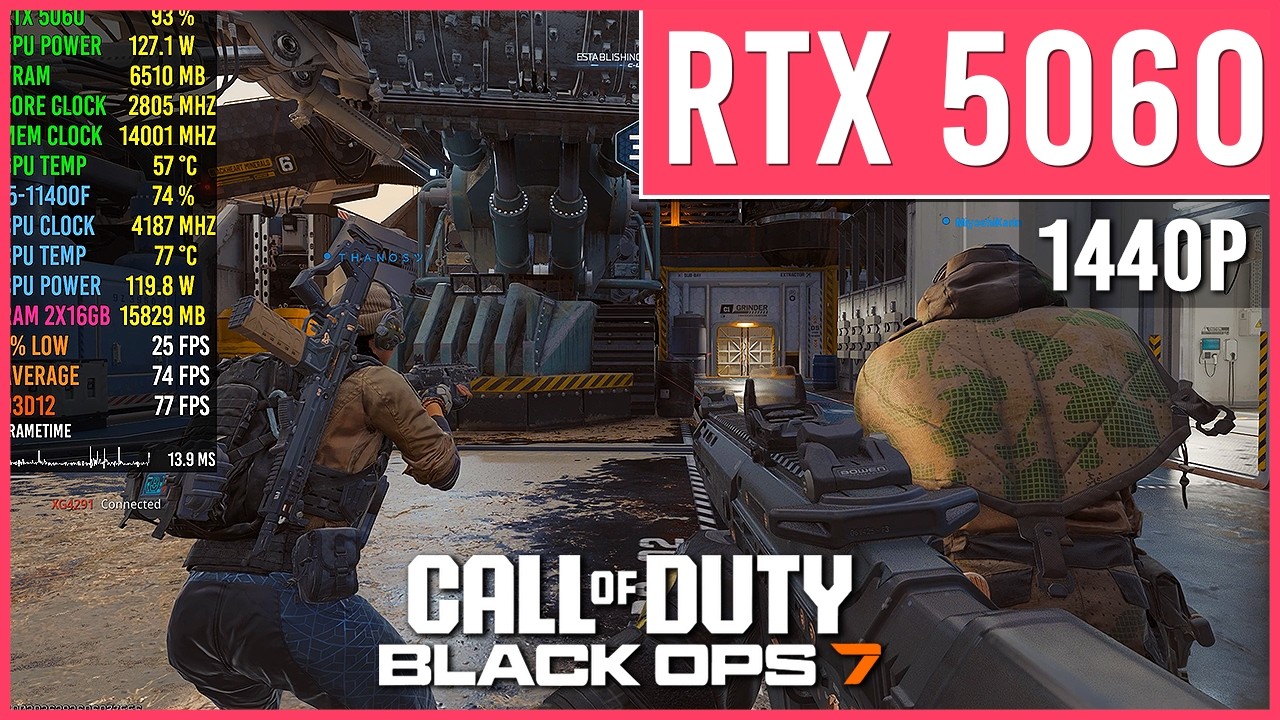 Call of Duty: Black Ops 7 – RTX 5060 8 GB | 1440p 60 FPS Full Match Gameplay