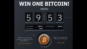 Binance Bitcoin Button Game, win 1 bitcoin