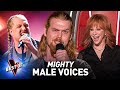 Sensational male voices in the blind auditions of the voice  top 10