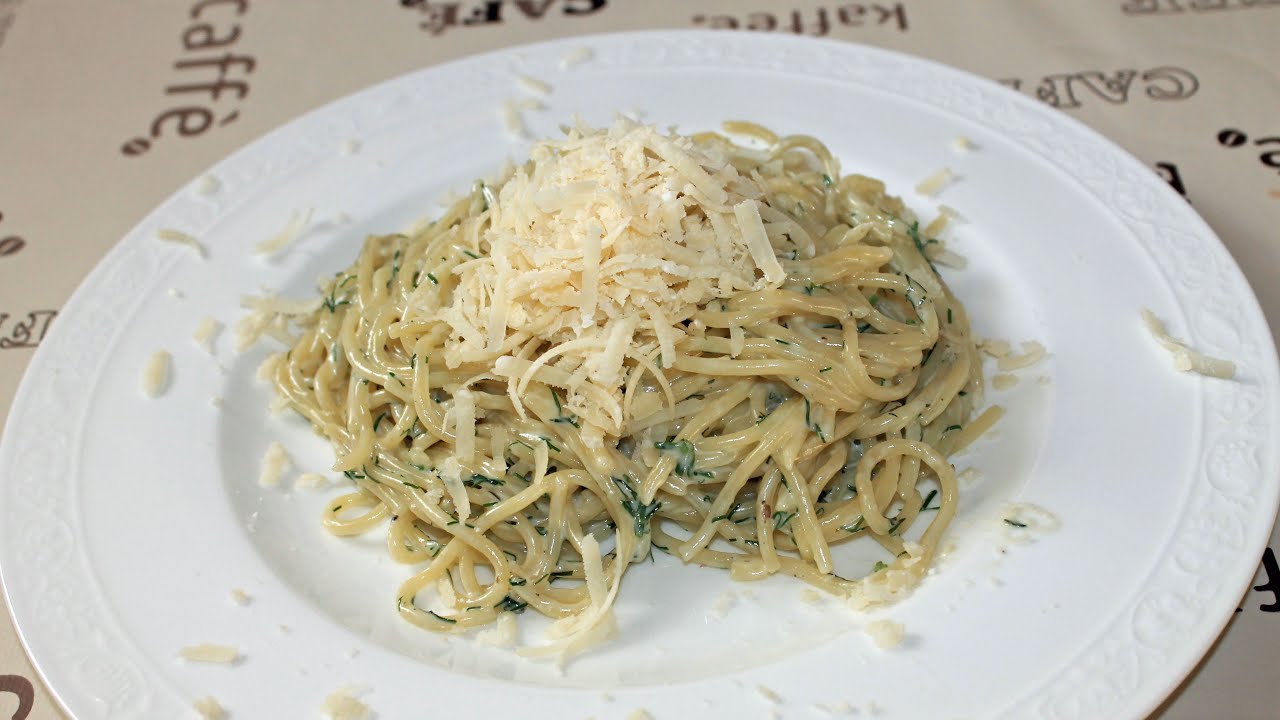 Gorgonzola Soße für Spaghetti / was koche ich heute/ schnelles Gericht ...