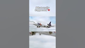 FedEx 🇺🇸 flight 80 - What was supposed to happen 💔 - #avgeeks #pilot #aviation #flight #planes