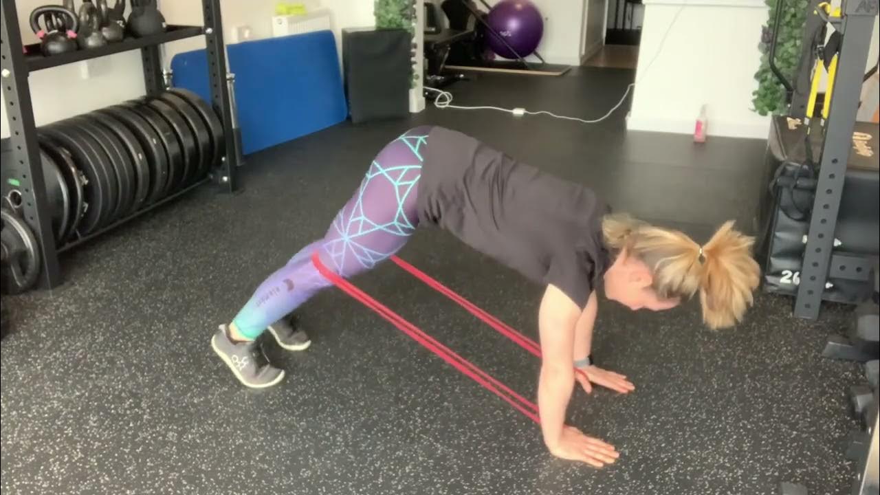 Prone TKE (terminal knee extension) YouTube