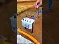 Tiny Water Power Plant in Action! #shorts #minidrilling