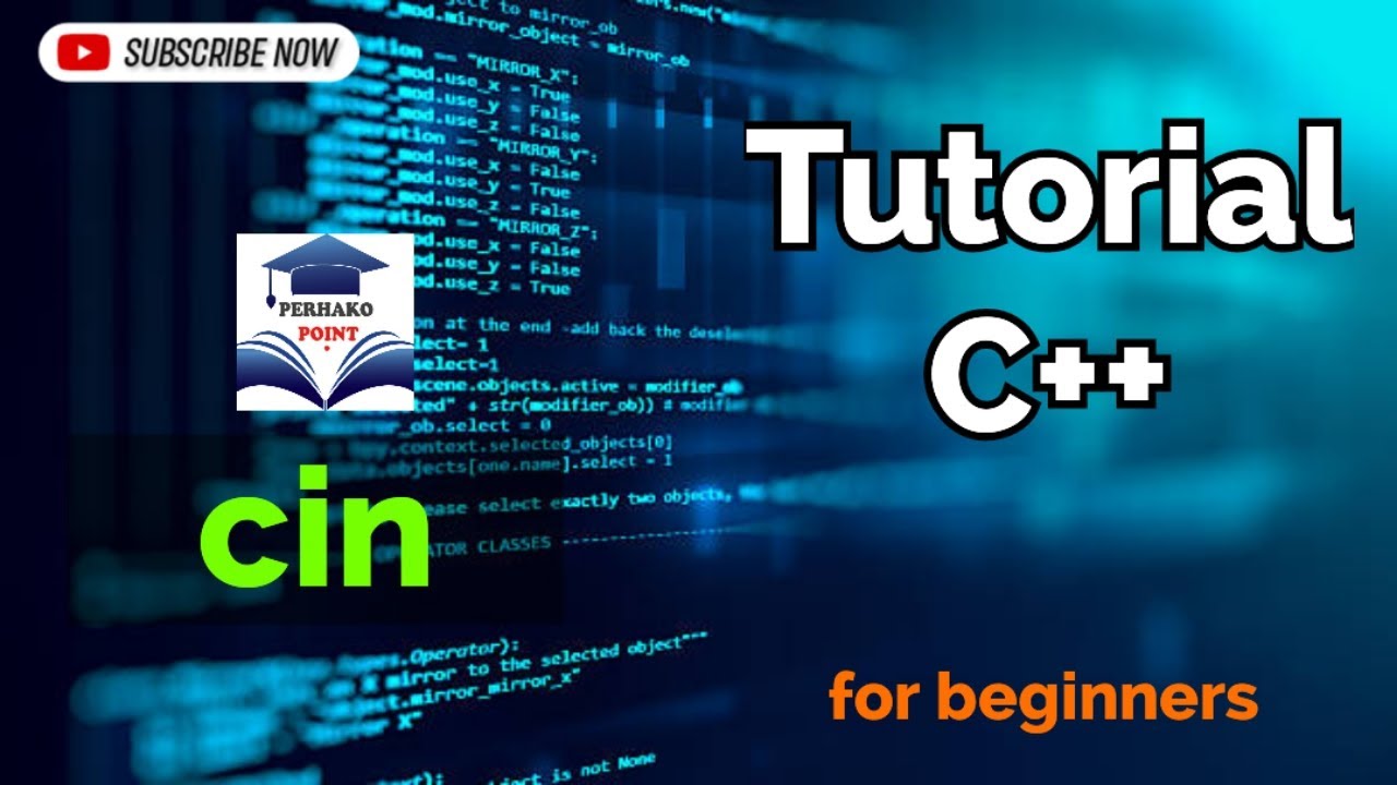 How to use cin in C++ Tutorial | C++ Tutorial for beginners cin command ...