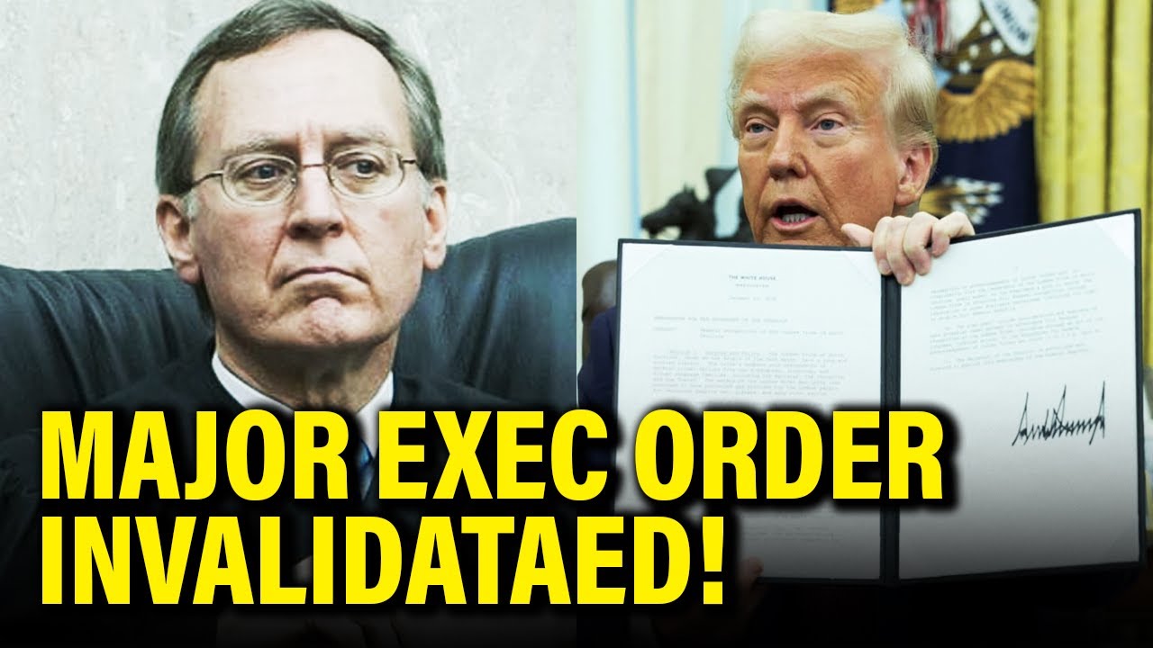 Trump Dealt CRUSHING BLOW as Exec Order is RIPPED TO SHREDS