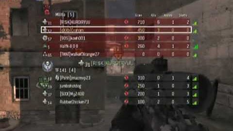 Modern Warfare 2 Domination on Rundown AUG HBAR (Tactical NUKE)