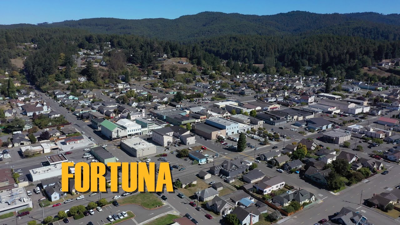 Humboldt Aerial Shots Fortuna, CA YouTube