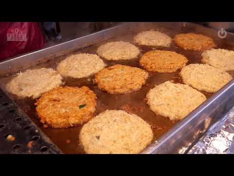 하루 1000장이상 팔리는 녹두 빈대떡 / 광장시장 / Mung Bean <strong>Pancake</strong>  / ピンデトク / 绿豆煎饼 / 길거리 음식 /  <strong>Korea</strong> Street Food