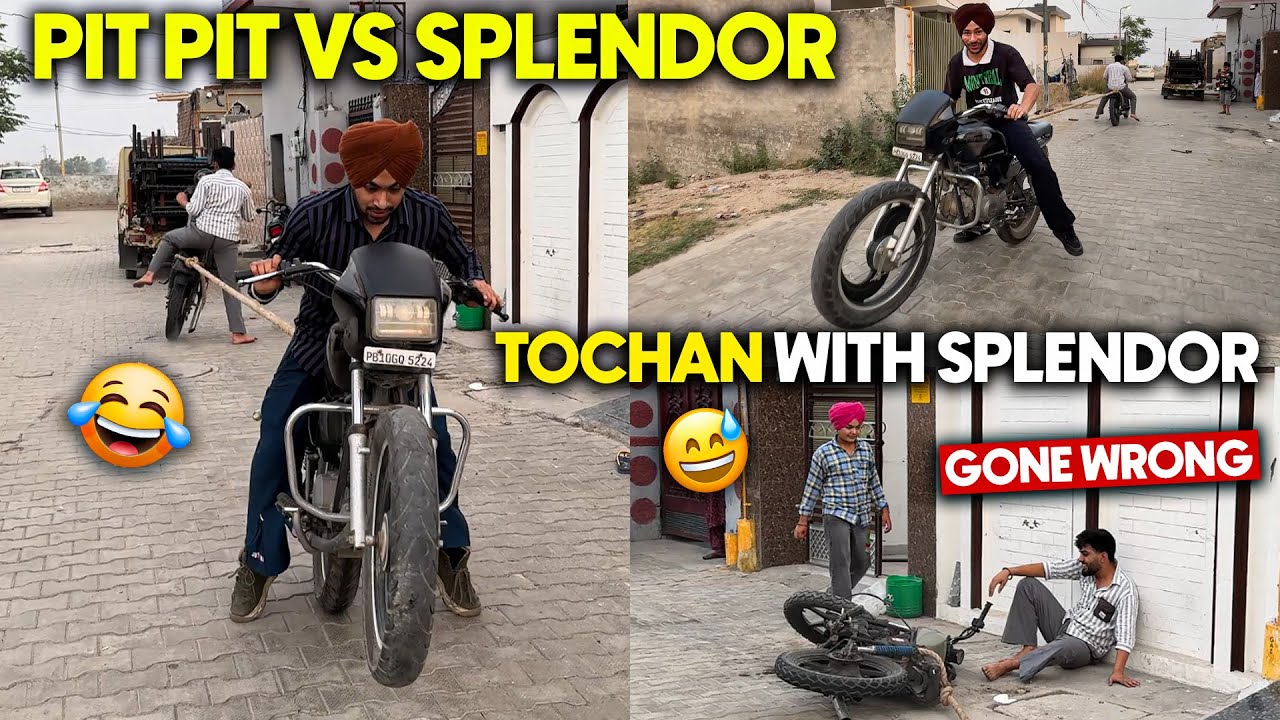 SPLENDOR BIKE VS MODIFY BIKE TOCHAN MUKABALA🤣 - BHUT SATTA LAGIAA😭 - BEING BRAND