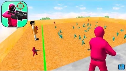 Squid Game K-Sniper Challenge 3DAndroid Gaming #subwaysurfers #live #shortsfeed #shorts