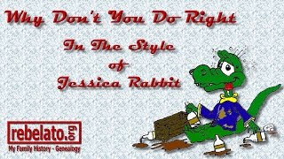 Why Don't You Do Right - Jessica Rabbit - Online Karaoke Version