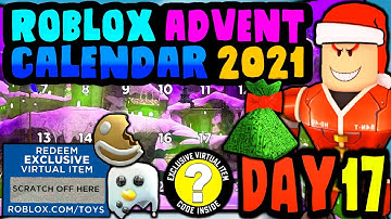 UGC ACCESSORY GIFT!? ROBLOX ADVENT CALENDAR 2021! DAY #17!