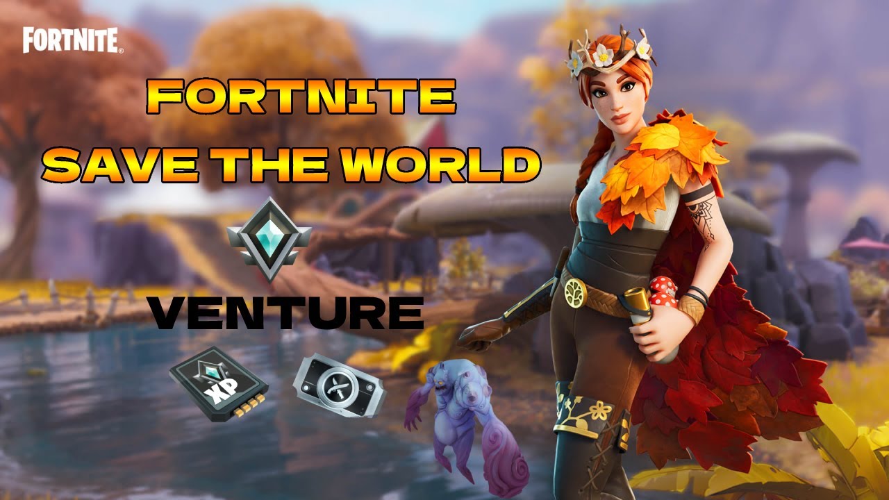FORTNITE STW VENTURE 140 MISSION YouTube